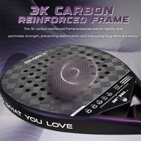 AMASPORT Padel Racket, 18K Carbon Fiber Textured Surface, NFC Enabled