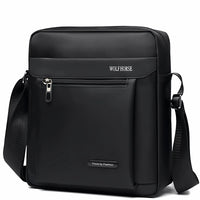Men's Waterproof Oxford Cloth Crossbody Bag Casual Shoulder Messenger Bag for Travel Business