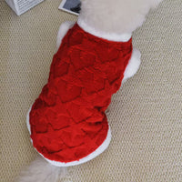 Pet Chinese New Year Winter Warm Costume for Small Dogs