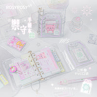 RosyPosy M5 Lucky Charm PVC Mini Loose-Leaf Notebook