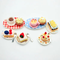 Dollhouse Miniature Breakfast Set for OB11 Models