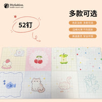 Yiwu Baisu 52-Peg Cartoon Perler Bead Pegboard for DIY Crafts