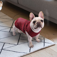 Striped Pet Vest T-Shirt for Small to Medium Dogs, Thin Breathable Cooling Apparel