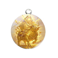 Kylin Mythical Beast Stainless Steel Pendant for Car or Personal Decor