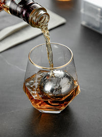Onlycook Reusable Stainless Steel Whiskey Ice Cubes for Drinks