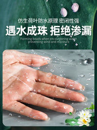 Transparent PVC Tarpaulin Waterproof Rainproof Sunshade Cover with Reinforced Edges for Balcony and Outdoor Enclosures