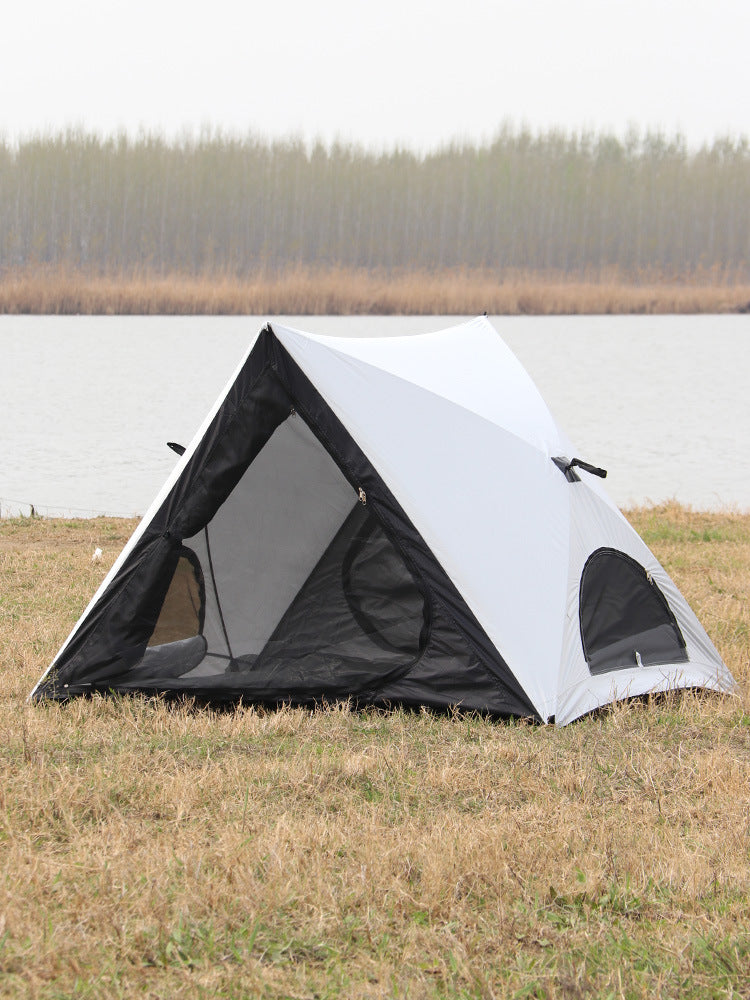 Outdoor Pop-Up Beach Tent with UV Protection and Mosquito Net for Camping & Picnics