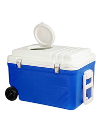 Large Capacity Insulated Fishing Cooler Box with Wheels for Sea Fishing
