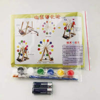 DIY Bottle Cap Ferris Wheel Science Experiment Kit for Kids