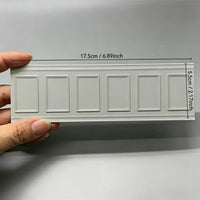 Dollhouse Miniature Wall Skirting Baseboard Trim 1:12 Scale