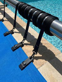 Outdoor Camping Tent Tarp Windproof Rope Clip Set for Pool Cover