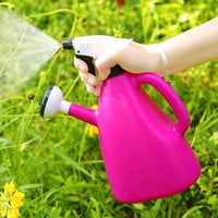 Indoor Outdoor Plant Watering Can with Spray Nozzle for Gardening