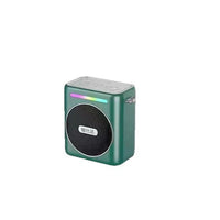 Portable Bluetooth Speaker with Bass, Metal Mini Wireless Speaker for Outdoor and Indoor Use