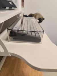 Acrylic Dustproof Keyboard Storage Box Display Stand for Mechanical Bluetooth Keyboards