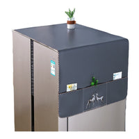 Refrigerator Top Cover Dustproof Washing Machine Cover Waterproof Oil-proof Microwave Oven Single Double Four-Door Refrigerator Towel