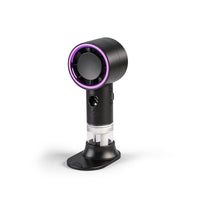 Portable Misting Handheld Fan with High-Speed Airflow, USB Rechargeable for Outdoor Cooling and Humidification
