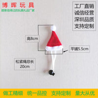 Pet Christmas Hat Set for Hamsters and Chinchillas, Elastic Festive Headwear