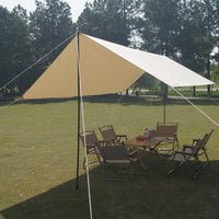 Outdoor Camping Sunshade Tarp Waterproof Oxford Cloth Portable Tent