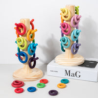 Musical Tree Wooden Stacking Blocks Early Education Toy for Toddlers