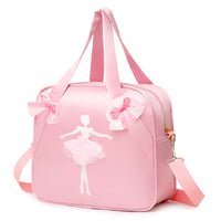 Girls' Dance Bag Ballet Shoulder Crossbody Backpack with Princess Design