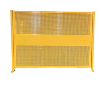 Industrial Warehouse Partition Fence - Heavy-Duty Movable Wire Mesh Barrier for Factory Protection & Sorting