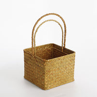 Nordic Style Seagrass Woven Basket Set for Wedding Favors and Storage