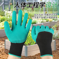 Gardening Gloves with Claws, Puncture-Resistant, Waterproof, Breathable, Non-Slip