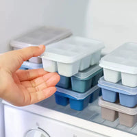 Silicone Ice Cube Tray for Home Use, Soft Freezer Ice Box, Baby Food Supplement Freezing, Mini Ice Ball Mold