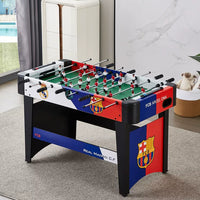 Kids' 8-Rod Mini Foosball Table, Foldable Multi-Game Tabletop Soccer for Family Fun