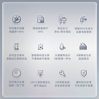 Digital Display Faucet Water Purifier for Kitchen, Tap Water Filter with Ultrafiltration for Direct Drinking