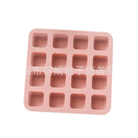 Silicone Ice Cube Tray for Summer DIY Ice Making - 4 to 40 Cavities Square and Rectangular Molds