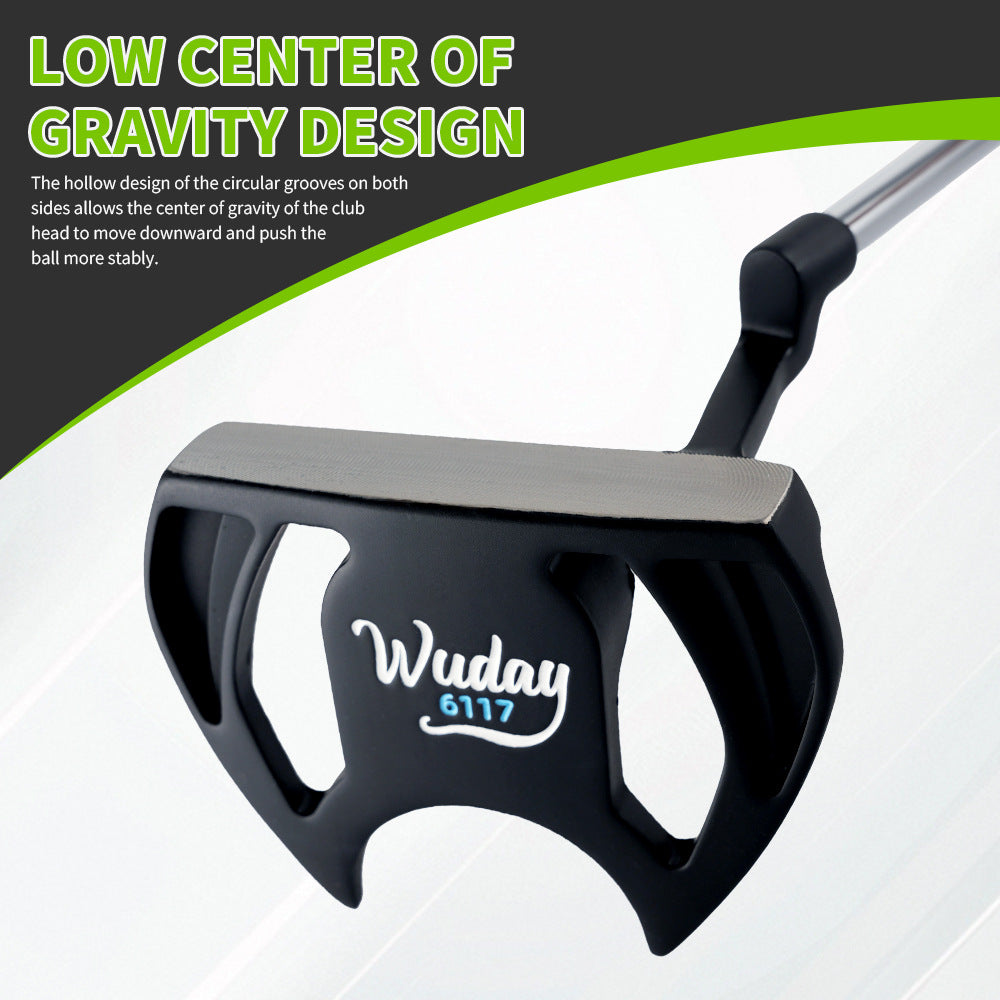 JTS Zinc-Aluminum Alloy Right-Handed Golf Mallet Putter