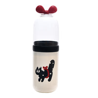 Portable Travel Toothbrush Holder & Mouthwash Cup with Cat Design