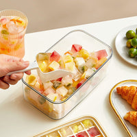 Food-Grade Ice Cube Tray with Lid for Homemade Ice Balls and Frozen Treats