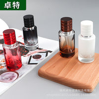 Gradient Glass Perfume Atomizer Bottle with Fine Mist Sprayer for Travel and Cosmetics