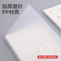 Creative Soft Coil Notebook A5/B5 Thickened Student Office Journal with PP Cover