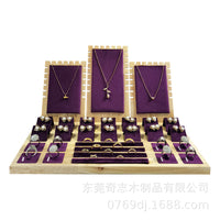 Jewelry Display Tray Set for Necklace, Earrings, Rings and Packaging