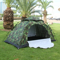 Camouflage Thickened Automatic Pop-Up Single Person Camping Tent