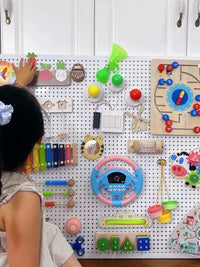 Montessori Busy Board House DIY Accessories for Toddler Educational Toy Kindergarten Quiet Corner