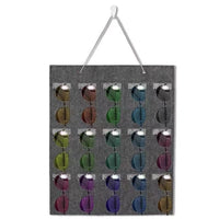 Multi-Purpose Foldable Wall Hanging Storage Bag for Sunglasses and Small Items