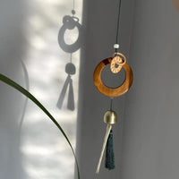 Zen Style Wooden Wind Chime Wall Hanging Ornament
