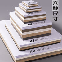 White Cardboard Sheets A4/A6/A7 - 1mm/1.5mm/2mm Thick for Crafts, Models, and Art Projects