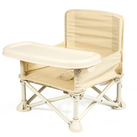 Portable Foldable Baby Dining Chair Infant Learning Seat Highchair for Indoor Outdoor Use