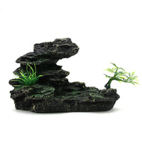 Creative Chinese Style Mountain Aquarium Ornament Resin Craft Decoration