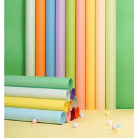 Wholesale Photography Backdrop Paper Solid Color Photo Studio Background Thick Seamless Paper for Taobao and Studio Shoots