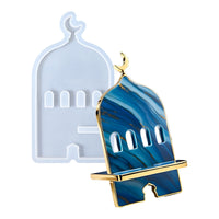 Middle Eastern Style Phone Stand Resin Mold for DIY Desktop Decoration