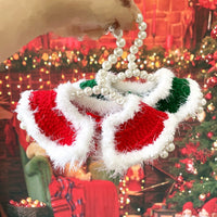Pet Christmas Santa Scarf Cape Hat for Cats and Dogs - Festive Winter Apparel