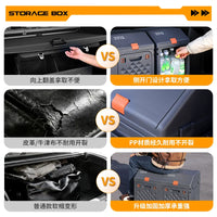 Foldable Large Capacity Car Trunk Organizer Storage Box for Camping and Home Use