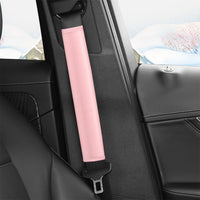 Plush Car Seat Belt Cover Shoulder Pad for Winter Comfort and Protection