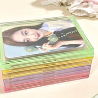 Shell-Shaped Toploader for Kpop Photocards, Game Cards, and Sports Cards - DIY Epoxy Resin Display Frame